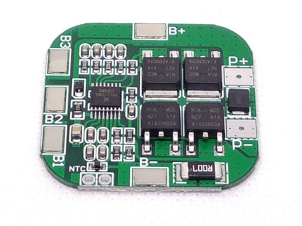 

BMS 4S Контроллер заряда и разряда HX-4S-D20 20A 16.8V для четырех Li-Ion аккумуляторов