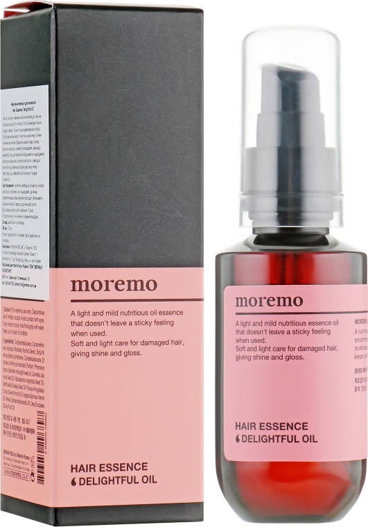 

Олійна есенція волосся - Moremo Hair Essence Delightful Oil,70 ml
