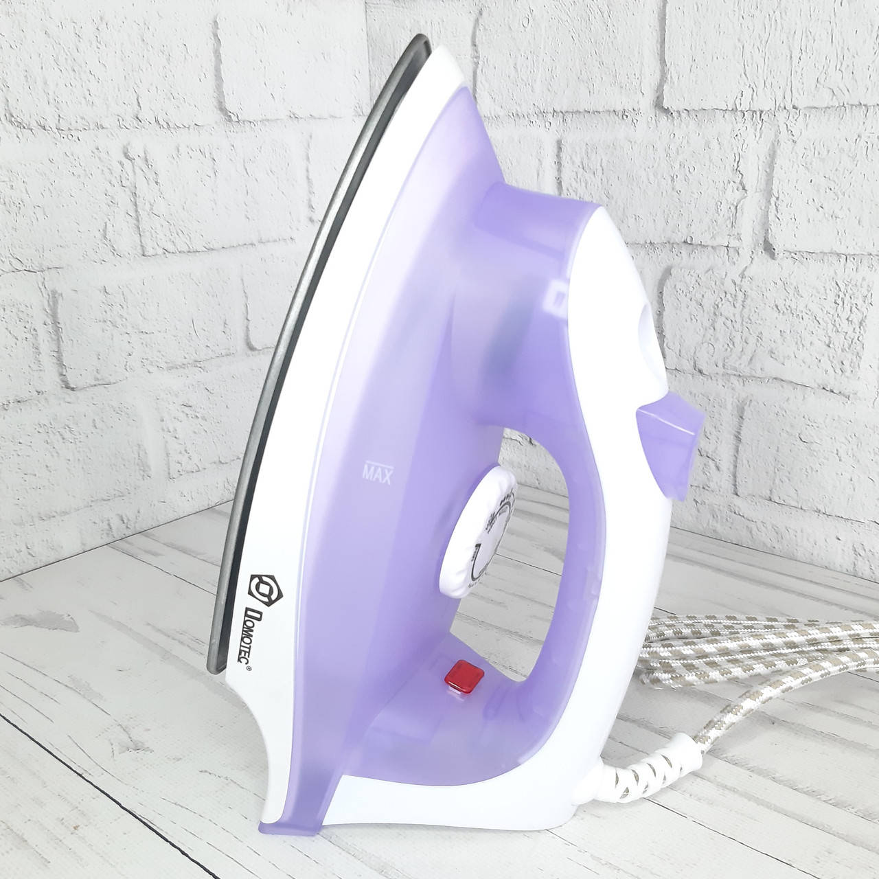 

Паровой утюг с тефлоновой подошвой Domotec MS 2289 1200W / Праска / Домашний утюг / Паровий утюг