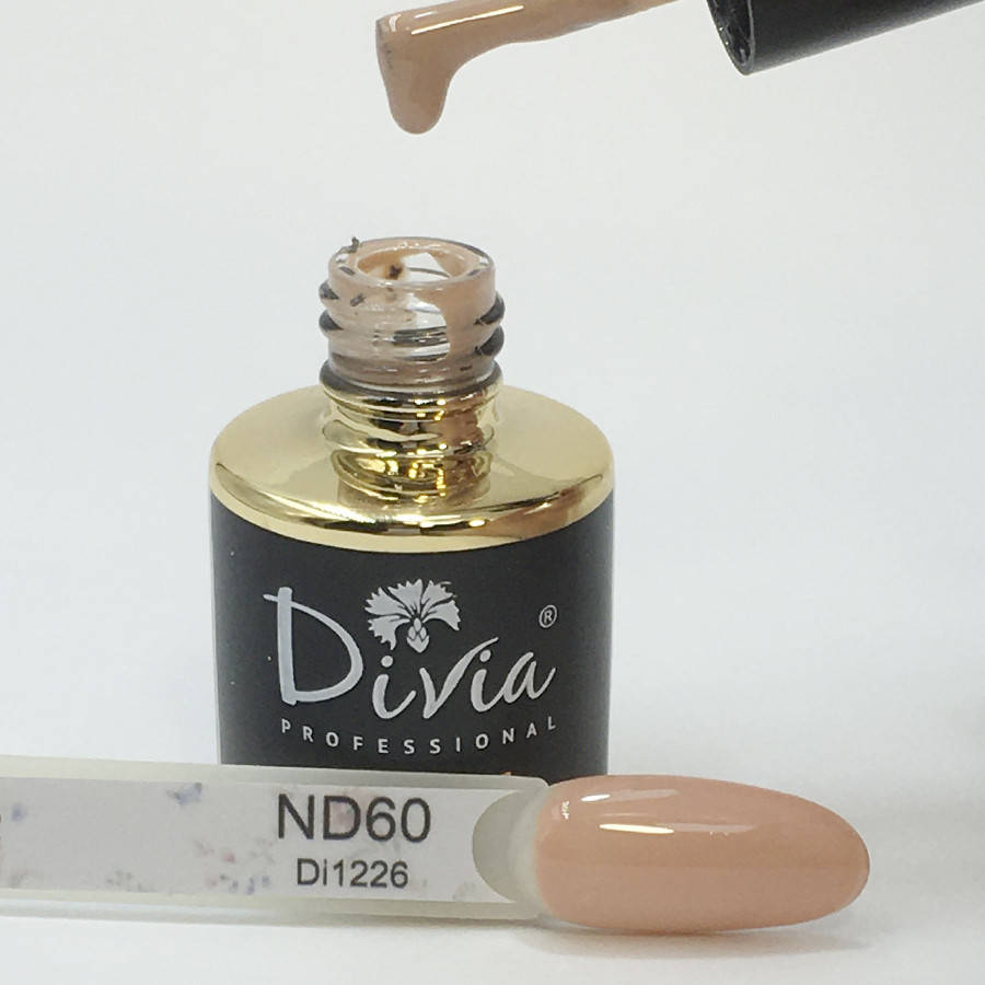 

Гель-лак Divia "Nude/Нюд" Di1226 (ND060), 8мл