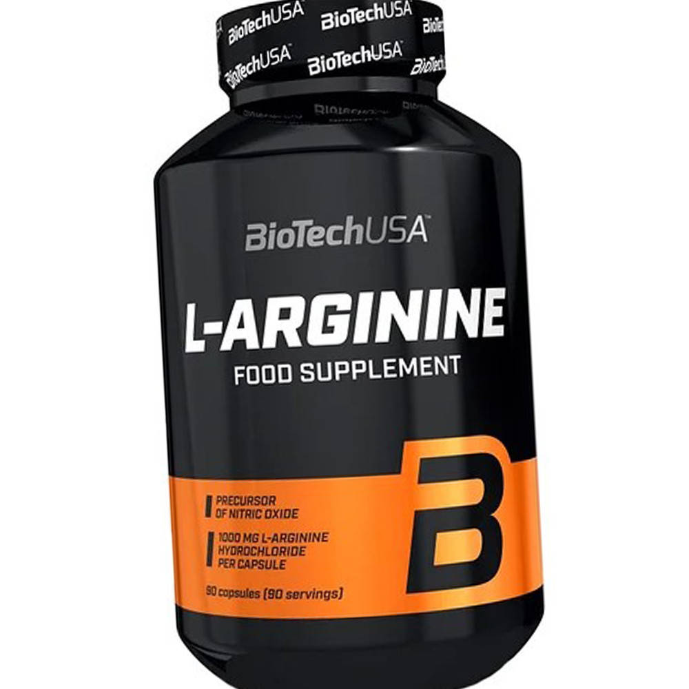 

Аргинин аминокислота BioTech L-Arginine Mega Caps 90 капсул