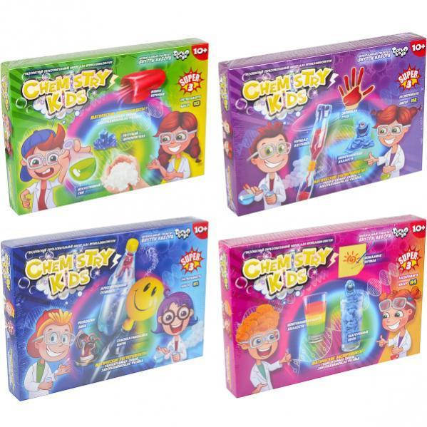 

Набор для проведения опытов «CHEMISTRY KIDS» эконом укр.