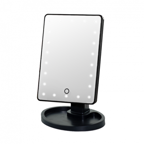 

Зеркало для макияжа с подсветкой "Large LED Mirror" черное, Черный