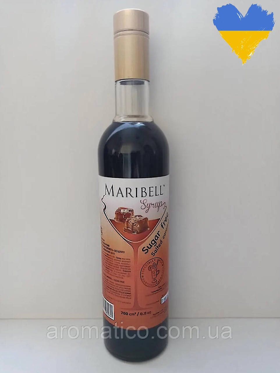 

Сироп TM Maribell Солёная карамель (без сахара)