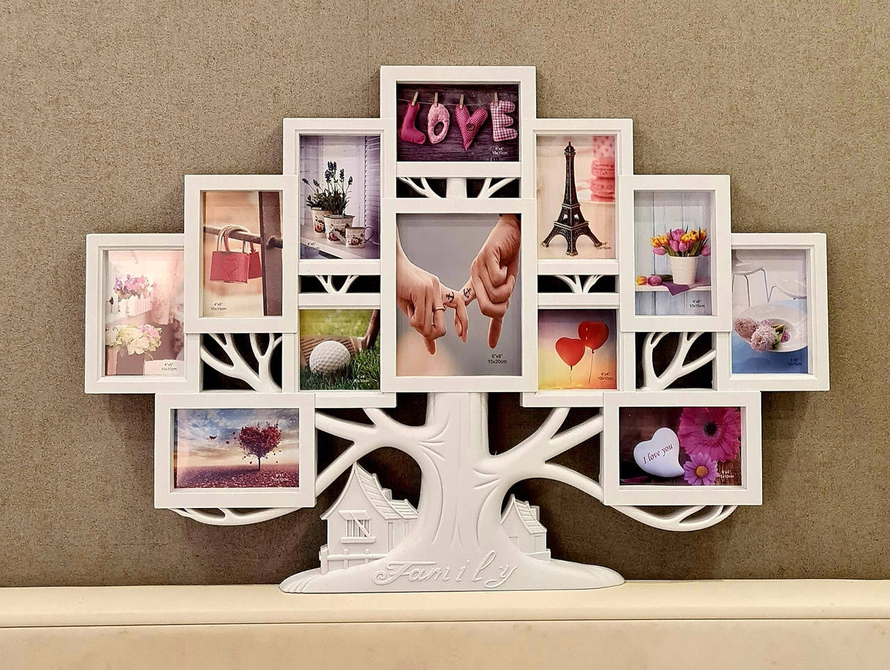 

Фоторамка коллаж дерево