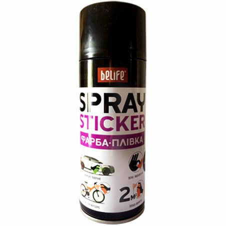 

Жидкая резина Стандартная BeLife Черная (Матовая) R4, 400 мл