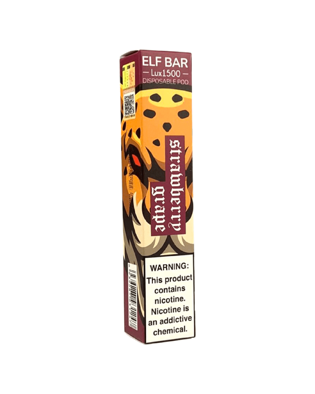 

Elf 1500 Lux ORIGINAL Полуниця Виноград (Strawberry Grape) Эльф бар однаразки