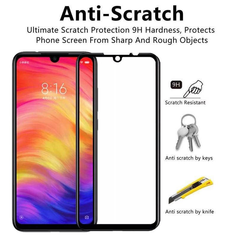 

Защитное стекло 9D, 9H Полной оклейки для телефона Xiaomi Redmi Note 7, Захисне скло