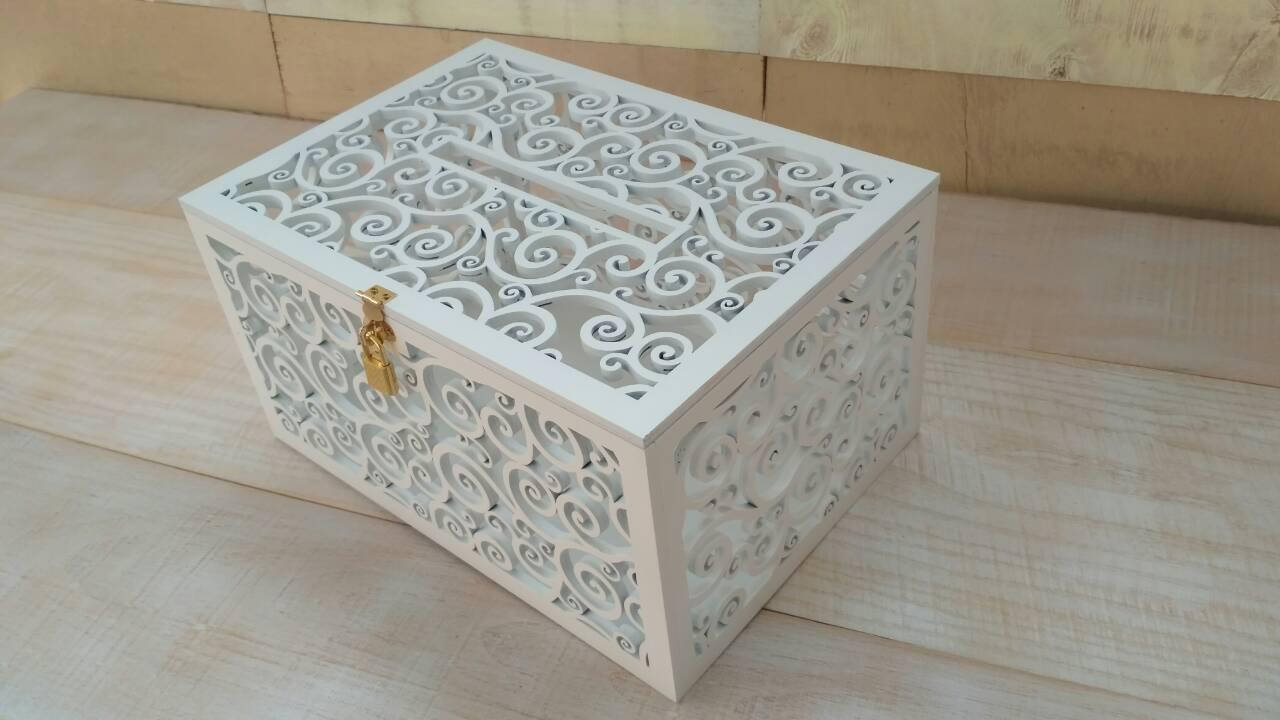 

Свадебный сундук,коробка для денег (ручная работа)