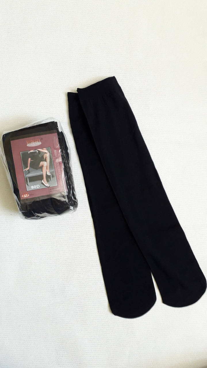 

Капроновые женские гольфы 80 ден. Цвет черный. От 10 пар по 3.90грн.