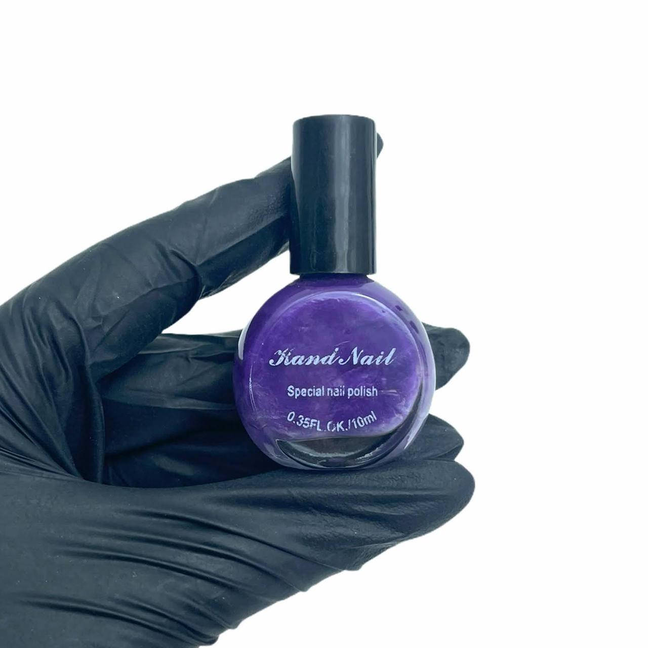 

Лак-краска для стемпинга Kand Nail, 10 мл. Баклажан