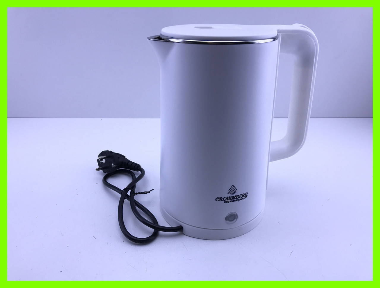 

Чайник электро на дисковой платформе Crownberg CB 2845 белый