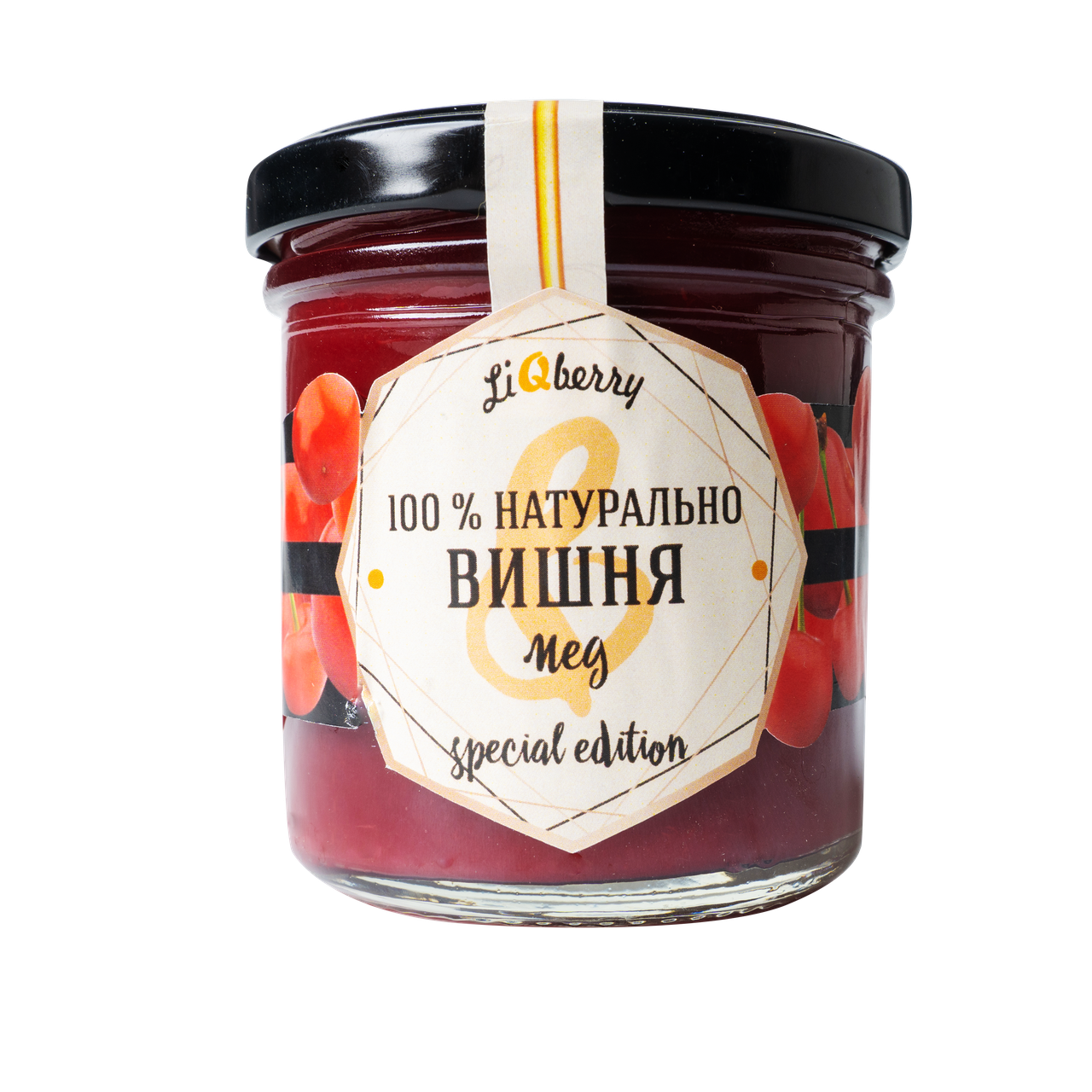 

Вишневая паста с медом LiQberry 165 г