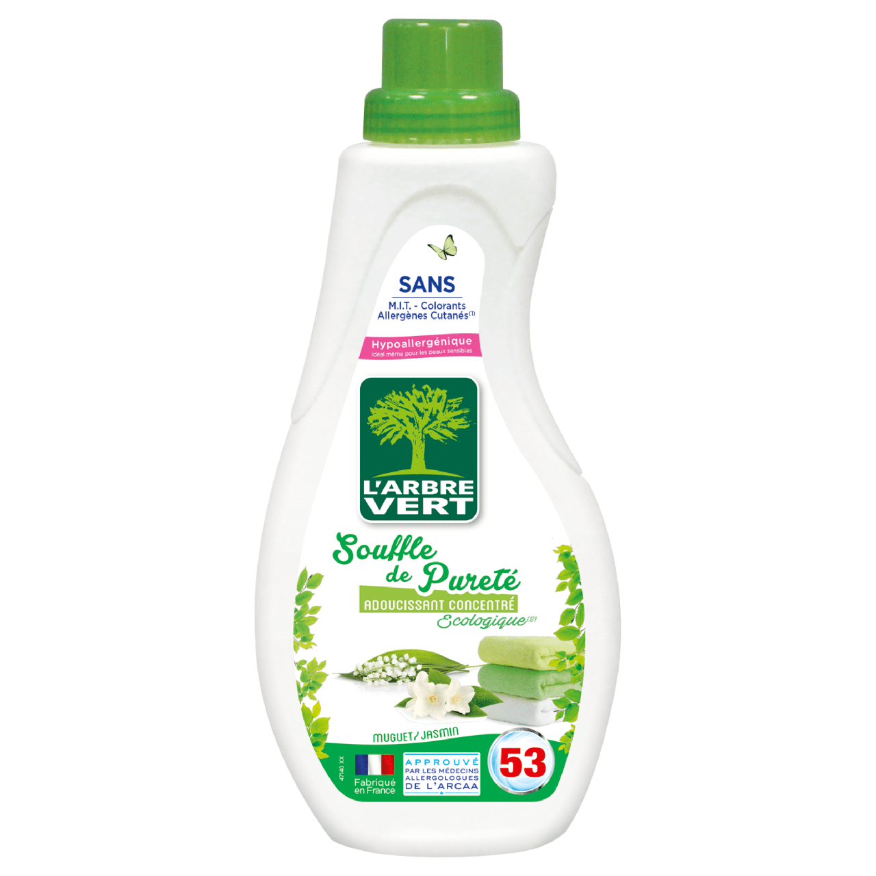 

Смягчитель для стирки L'Arbre Vert Дыхание чистоты 800 мл