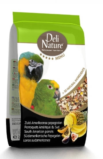 

Deli Nature 5 ★ меню - южноамериканские попугаи 2,5 кг