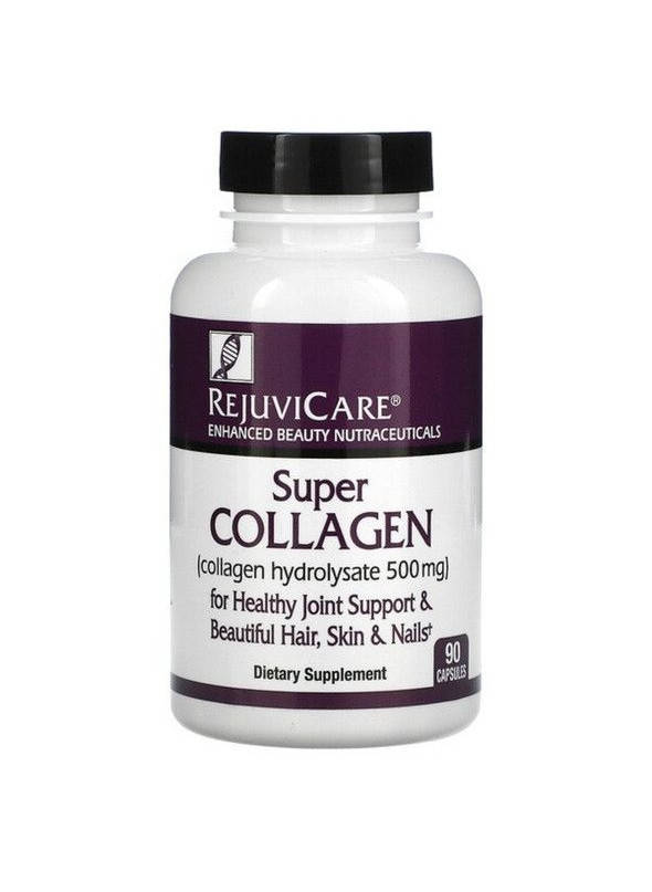 

Super Collagen, гидролизат коллагена, 500 мг, 90 капсул