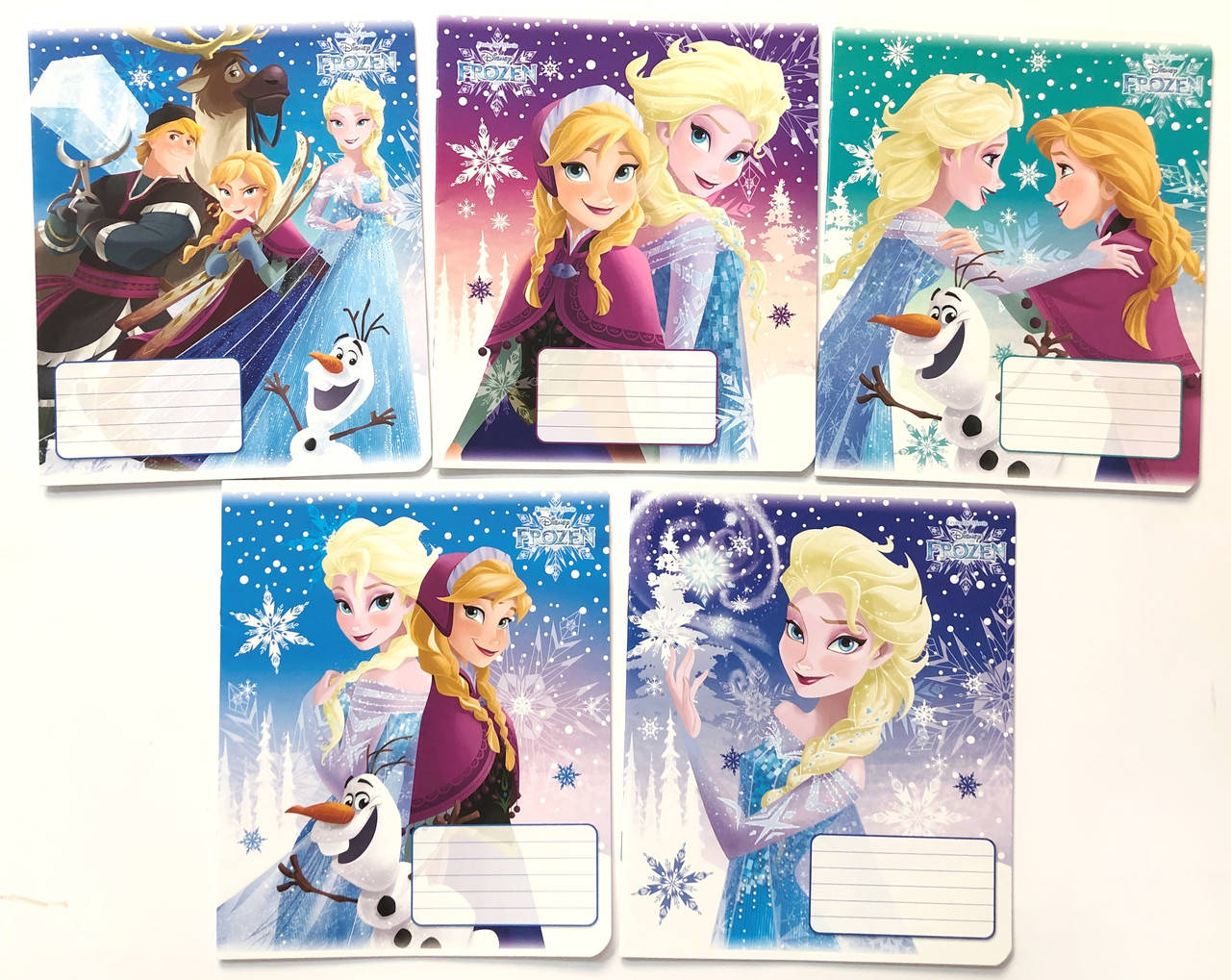 

Тетрадь 12 листов клетка "Тетрада" / ©Disney Frozen, снежная