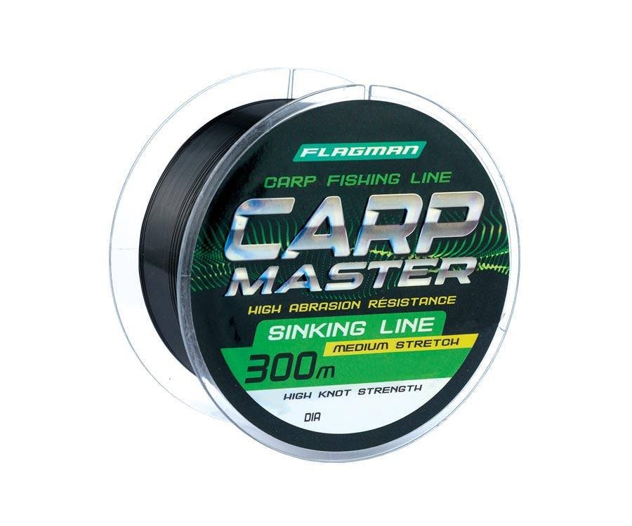 

Леска Flagman Carp Master 300м 0.25мм 8.6кг, Черный