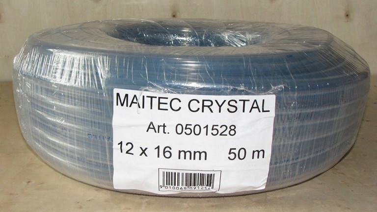 

ПВХ ШЛАНГ ПРОЗРАЧНЫЙ НЕАРМИРОВАННЫЙ CRYSTAL 12Х16