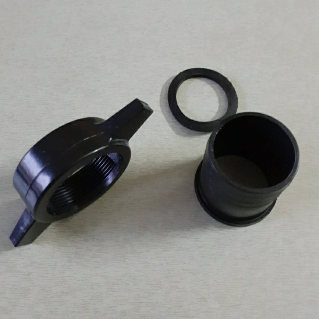 

Переходник мотопомпы с фланца на шланг 2" (пластмассовый)