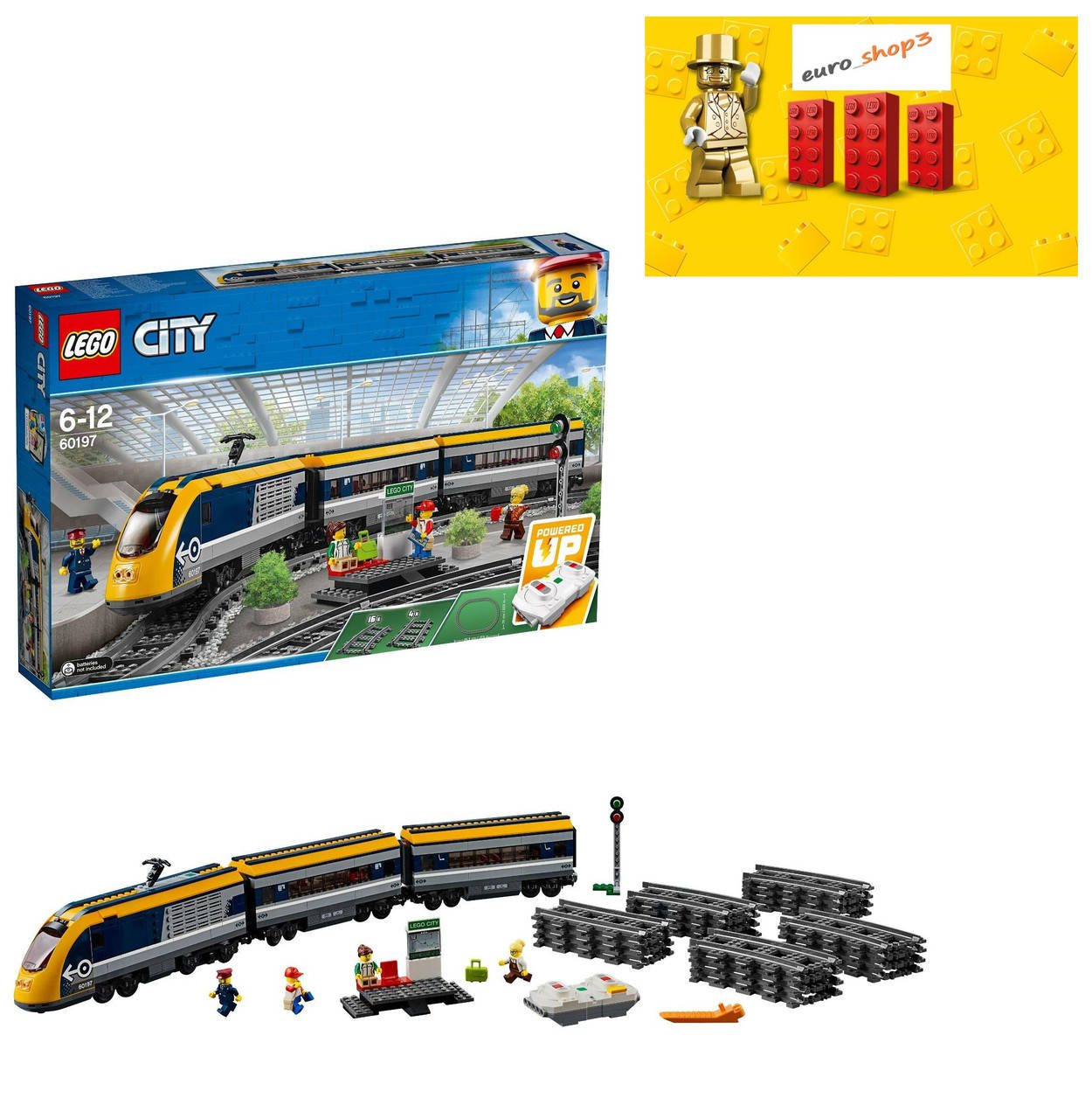

LEGO City Пасажирський потяг 60197