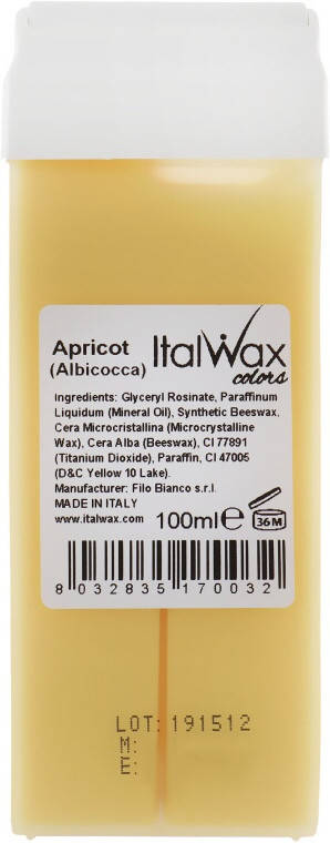 

Віск касетний Абрикос ItalWax 100 мл
