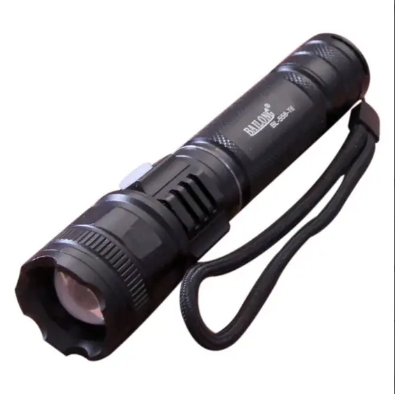 

Ручной фонарик, аккумуляторный USB фонарь, карманный Фонарь Police BL-558-T6 + ПОДАРОК, Черный