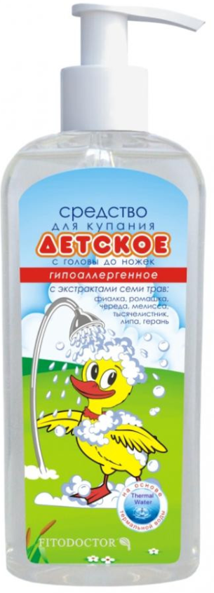 

Гель для купания Детский гипоаллергенный 200 мл (4820058763919)