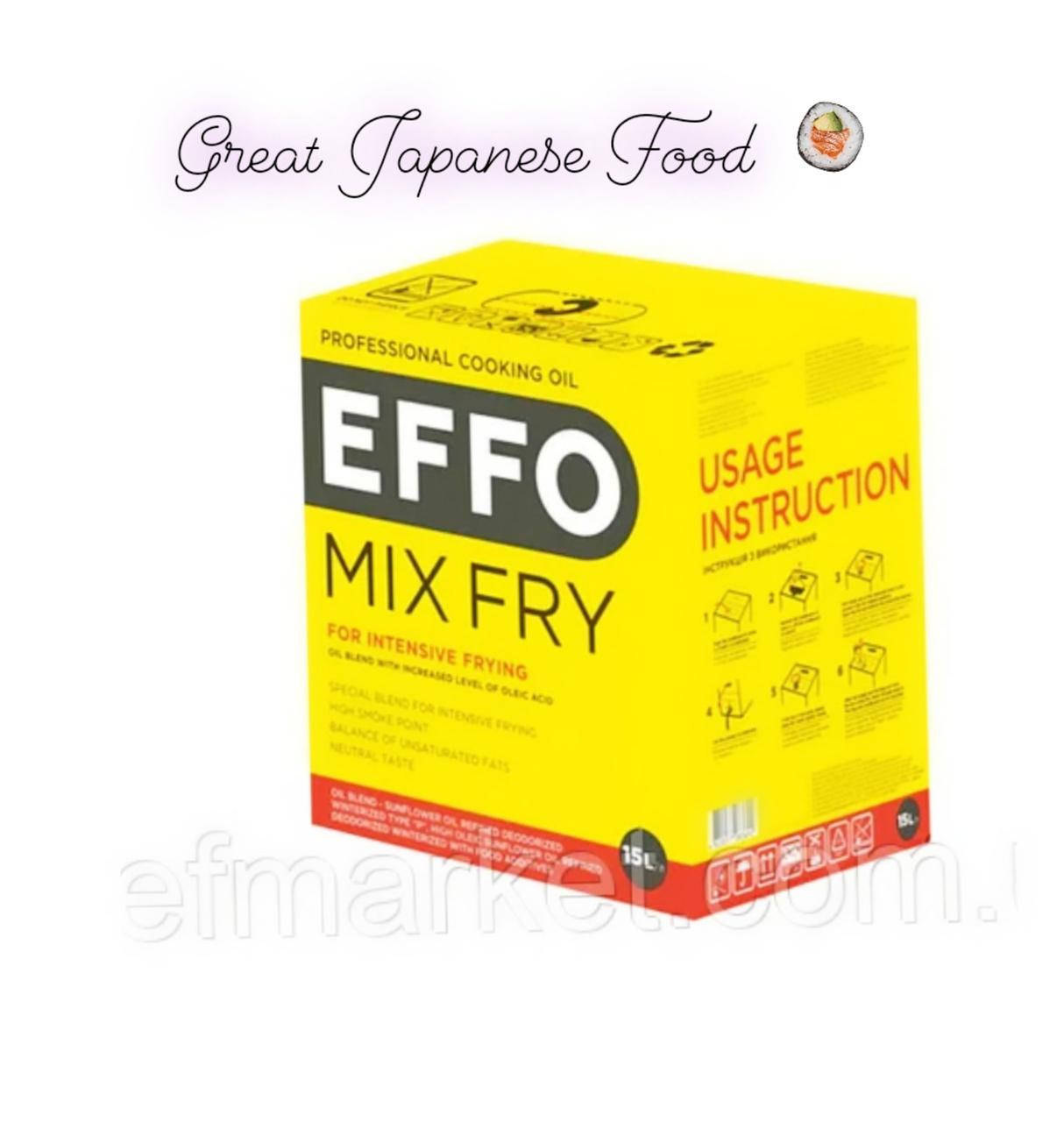 

Кулинарное масло для фритюра EFFO MIX FRY 15л