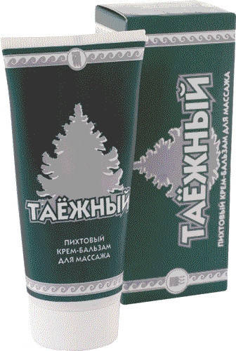

Таёжный, крем-бальзам - при заболеваниях бронхолёгочной системы