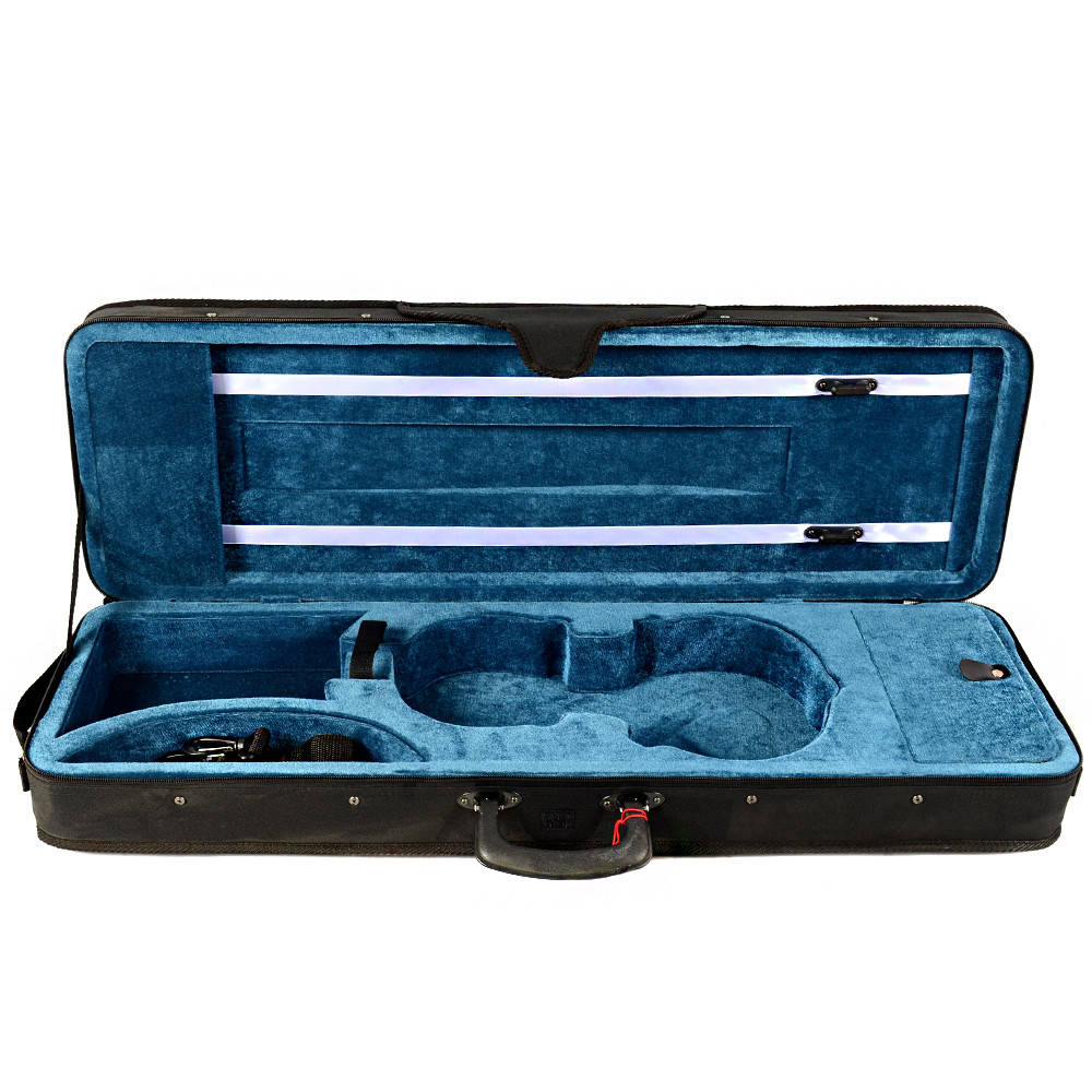 

Кофр для скрипки размер 1/8 бархат морская волна