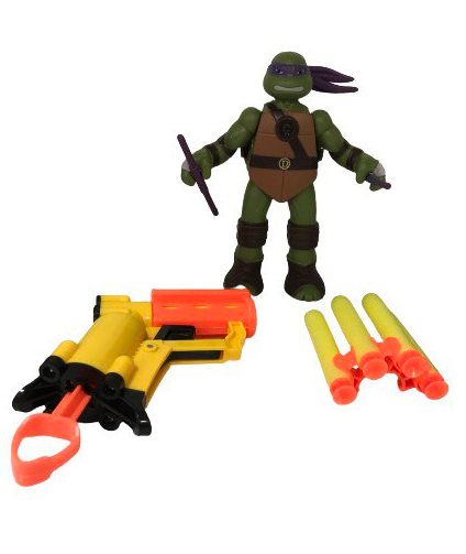 

Игровой набор фигурка с проектором + пистолет Донателло Черепашки Ниндзя TMNT Aurora