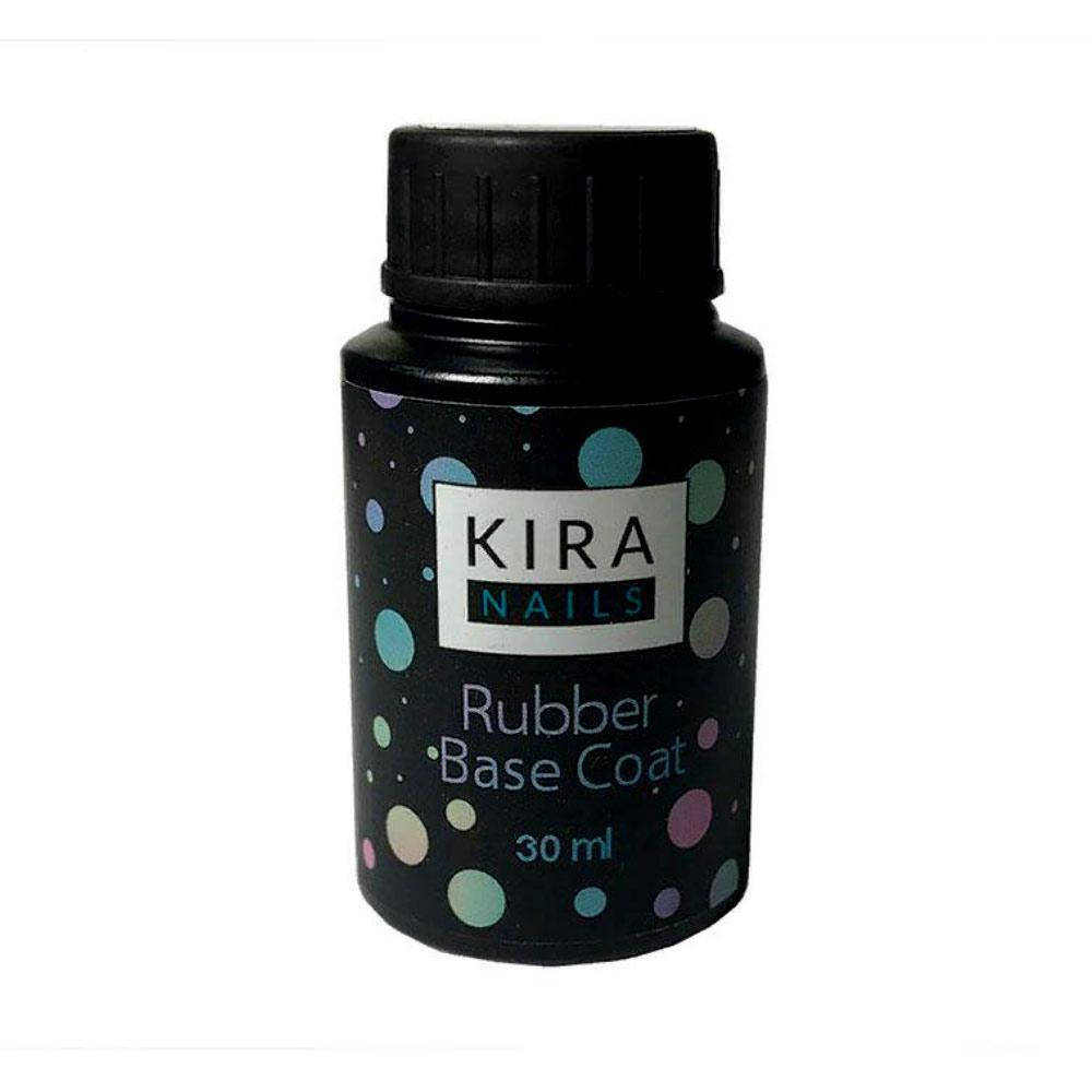 

Kira Rubber Base Coat 30 мл - каучуковое, базовое покрытие, закрепитель