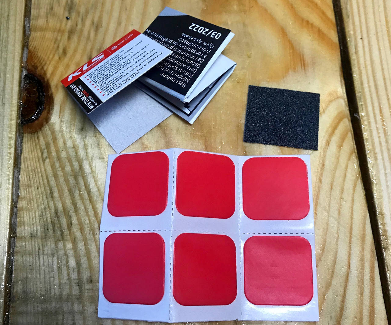 

Латки квадратные самоклейки KLS