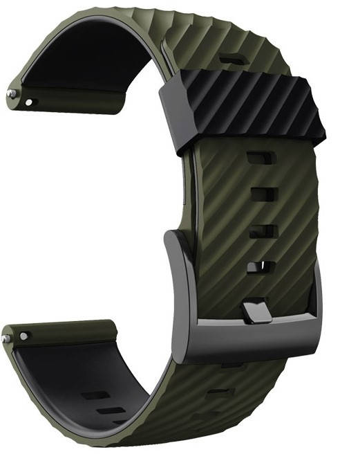 

Ремешок для Suunto 7/9/Spartan hr Baro/Spartan hr/9 Baro/D5/Spartan sport wrist HR/Traverse Зелёно-черный