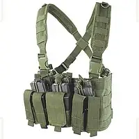 

Жилет тактический разгрузочный РПС Condor Recon Chest Rig ц:tan