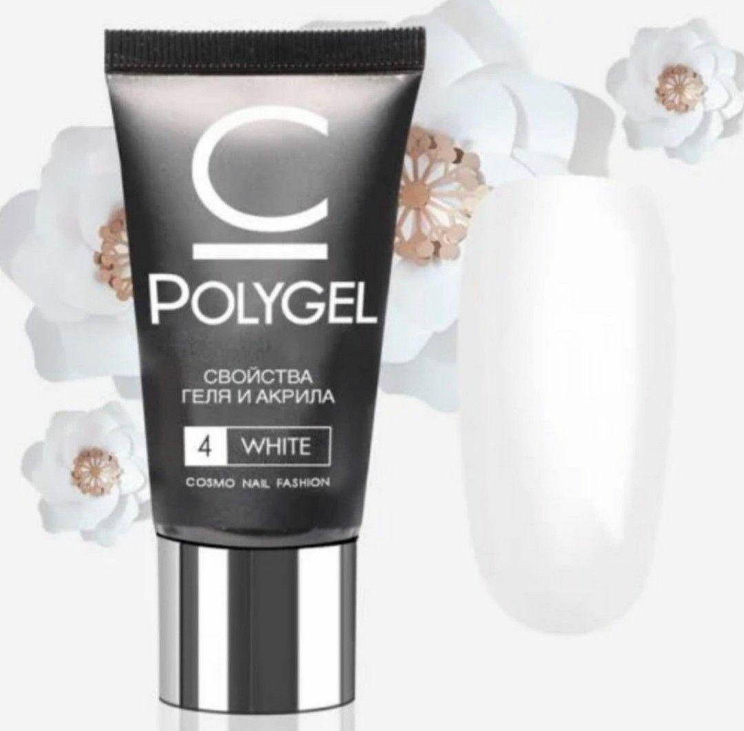 

Полигель Cosmolac ( акригель) white (белый)№4, 30 мл.