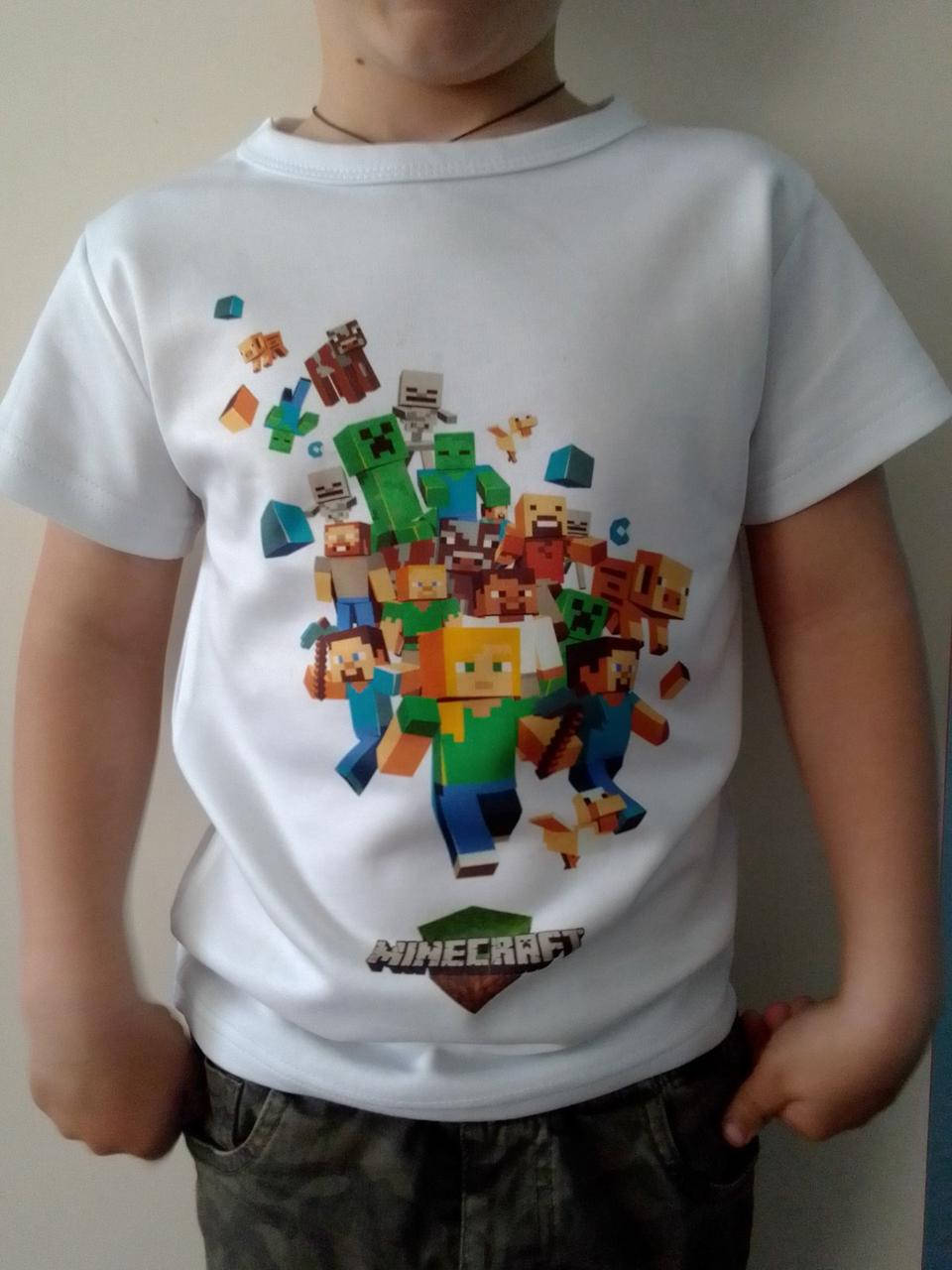

Футболка детская М-крафт ( M-craft) (на мальчика или девочку).