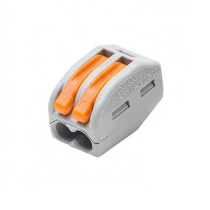 

Клемма соединительная многоразовая RZ WG-2, на 2 контакта (типа Wago)