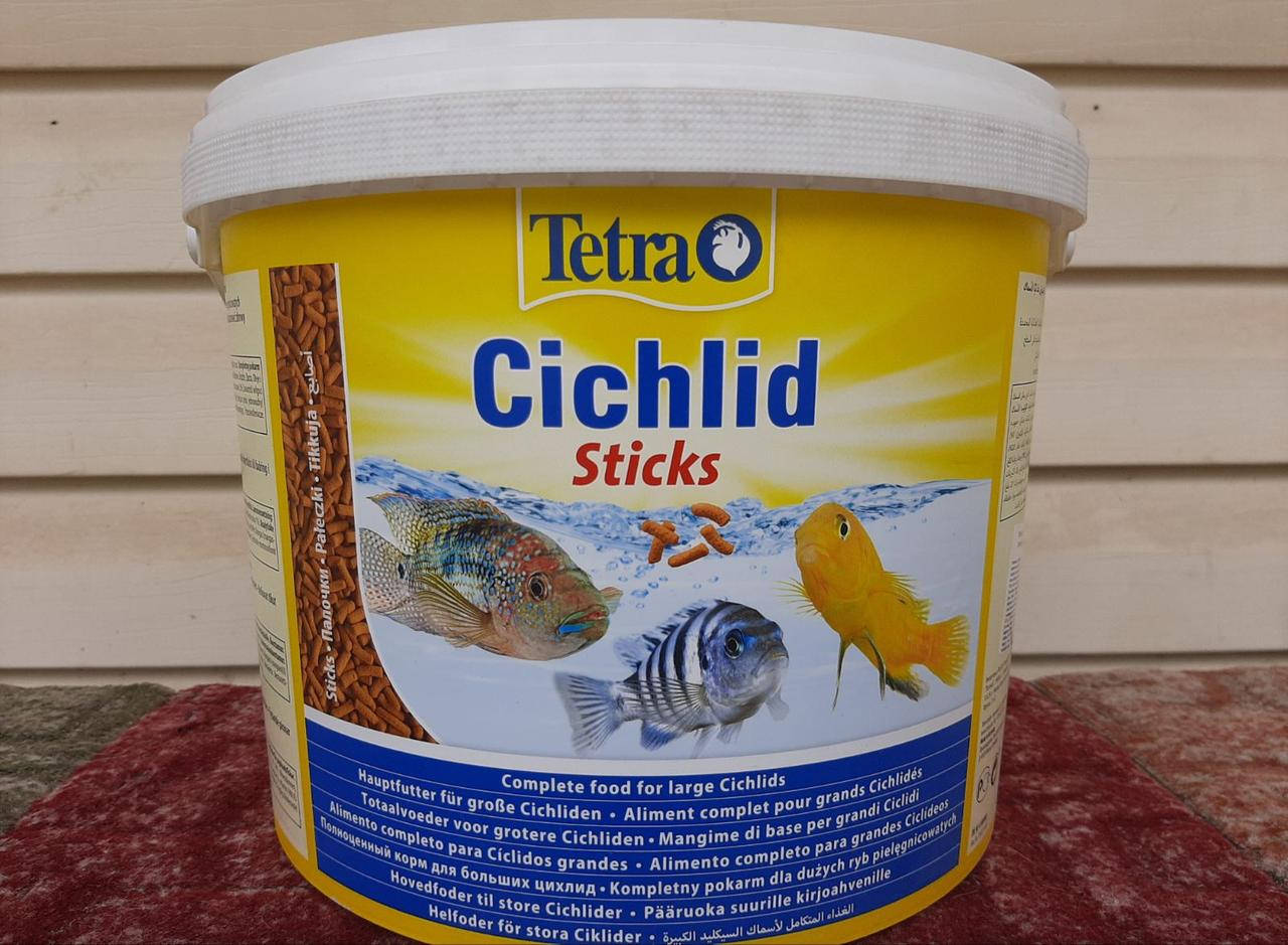 

Корм для аквариумных рыб Tetra Cichlid Sticks 10000 ml.
