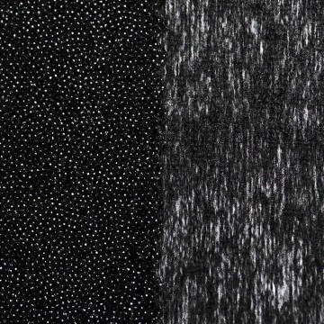 

Флизелин 25г/м точечный цв черный 90см (рул 100м) Danelli F4P25