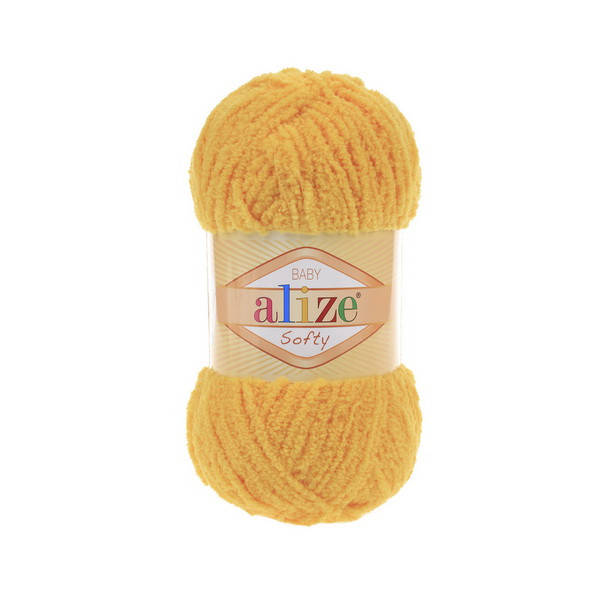 

216 Пряжа Alize Softy желтый