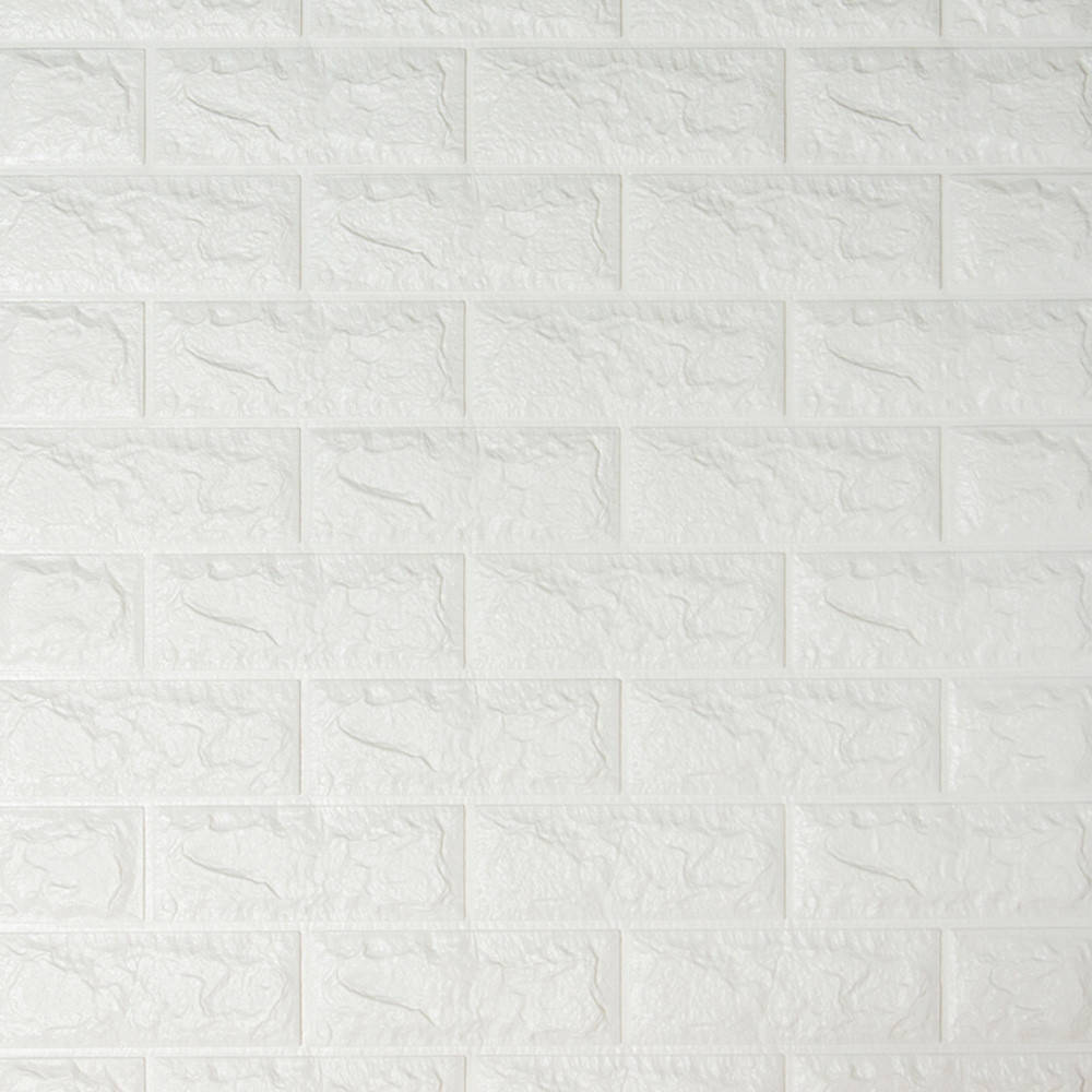 

Панель 3D Sticker Wall самоклеющаяся Os-BG01-7 01 кирпич белый 700*700 мм
