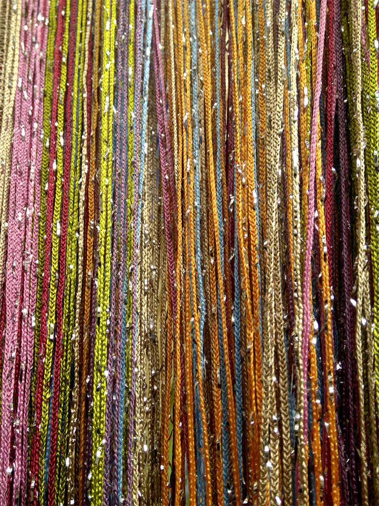 

Штори нитки райдужні «Веселка» з люрексом