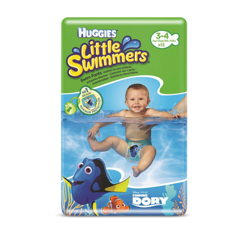 

Подгузники для плавания HUGGIES - Хаггис little Swimmers литтл свимер 3-4, 12 шт. УЦЕНЕННІЙ ТОВАР!, Разные цвета