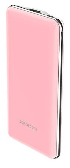 

Power Bank Borofone Ultra Slim BT33 10000mAh rose Гарантия 6 месяцев