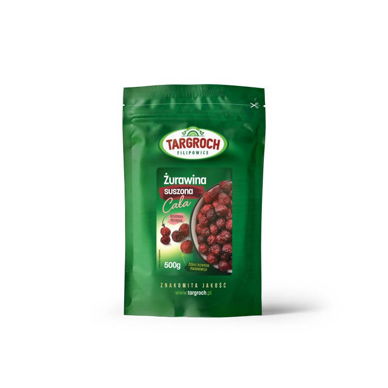 

Клюква сушеная (цельная) Ocean Spray, ягоды клюквы сушёные, 500 г - Targroch