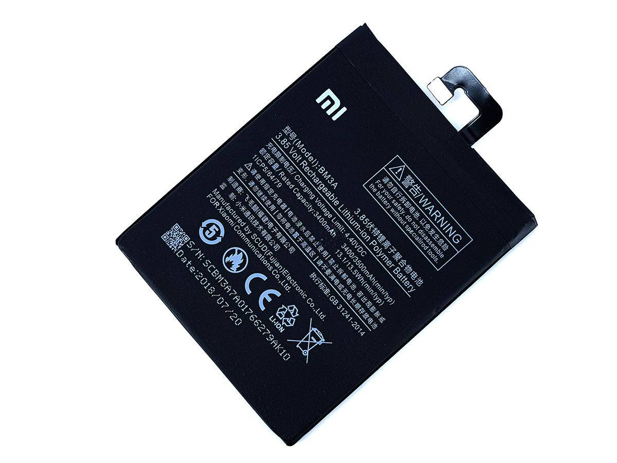

Аккумулятор для Xiaomi BM3A / Mi Note 3, 3400 mAh АААА