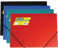 

Папка пластиковая,А4 на резинке, BUROMAX-JOBMAX BM.3911-99