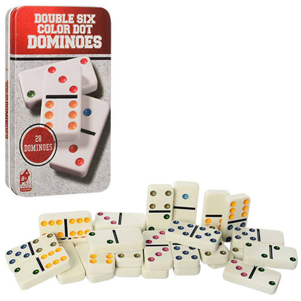 

Настольная игра Домино в металлической коробке 501070 Artos Games